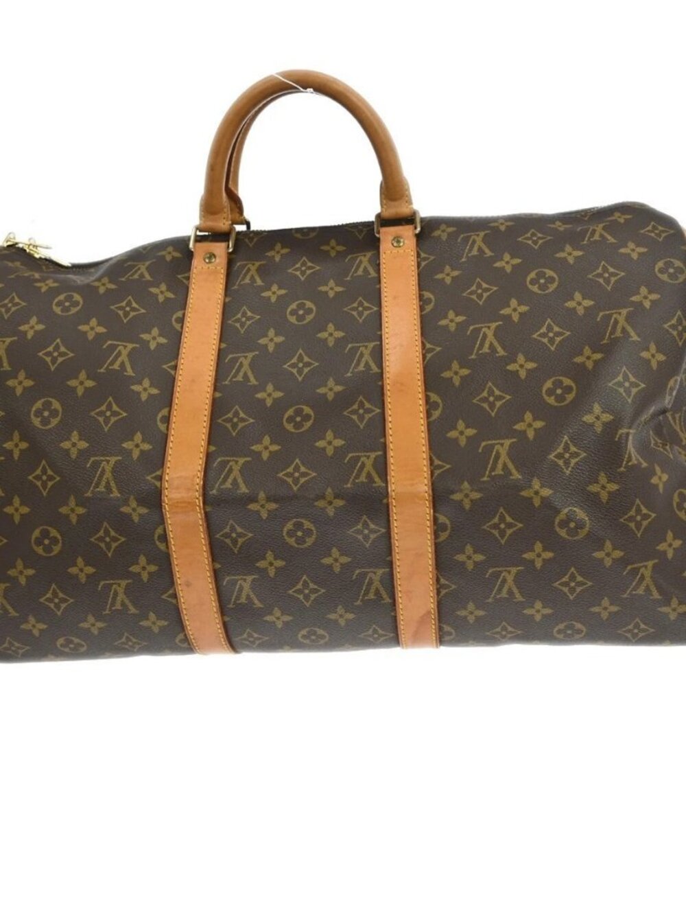 LOUIS VUITTON KEEPALL 50 TRAVEL HANDBAG MONOGRAM - Picture 2 of 12